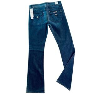 NWT Hudson Signature Bootcut Jeans Women’s 30 Dark Wash Low Rise Denim Long New